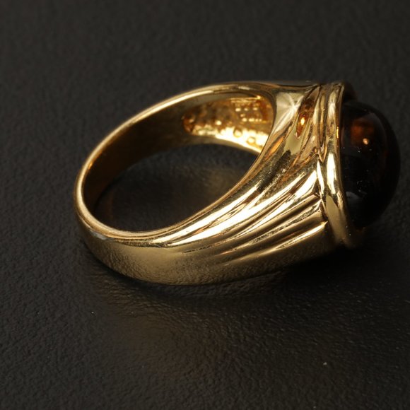 UTC Gold over 925 Silver ring (Unisex) - Picture 4 of 5